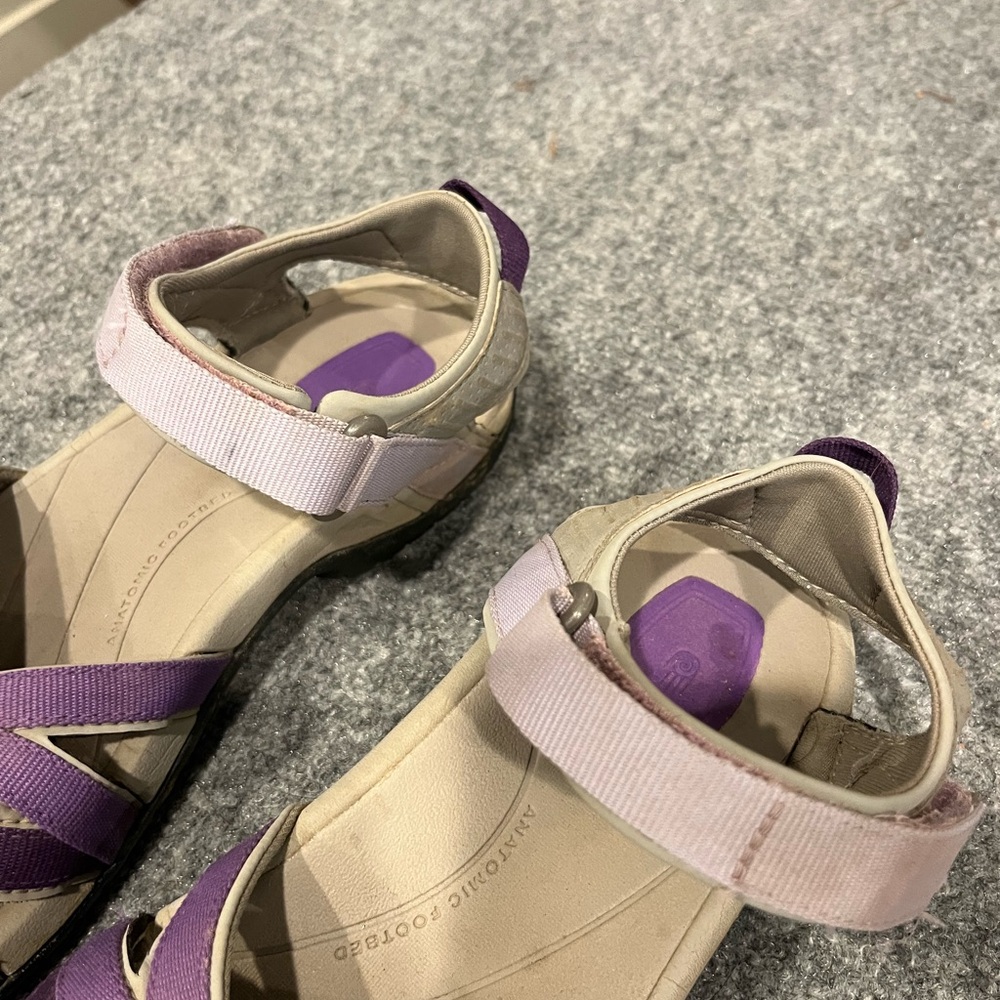 TEVA TIRRA DEEP LAVENDER GRADIENT SANDALS Size 8.5 - Picture 7 of 12
